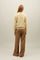 Yellow Ribbed Cashmere Polo