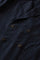 Blue blended Wool Pinstripe Easy Jacket