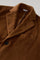 Brown Garment Dyed Cashmere Coat