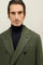 Green Wool Vichy double-breasted K-Coat