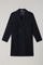Blue Wool Cashmere double-breasted Coat