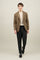 Brown Wool Flannel Windsor Jacket