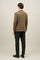 Brown Wool Flannel Windsor Jacket