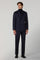 Blue Stretch Wool B-Line Suit