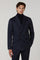 Blue Stretch Wool B-Line Suit