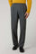 Grey Stretch Wool B-Line Suit