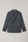 Grey Stretch Wool B-Line Suit