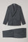 Grey Stretch Wool B-Line Suit