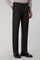 Brown Bird's Eye Wool B-Line Suit