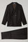 Brown Bird's Eye Wool B-Line Suit