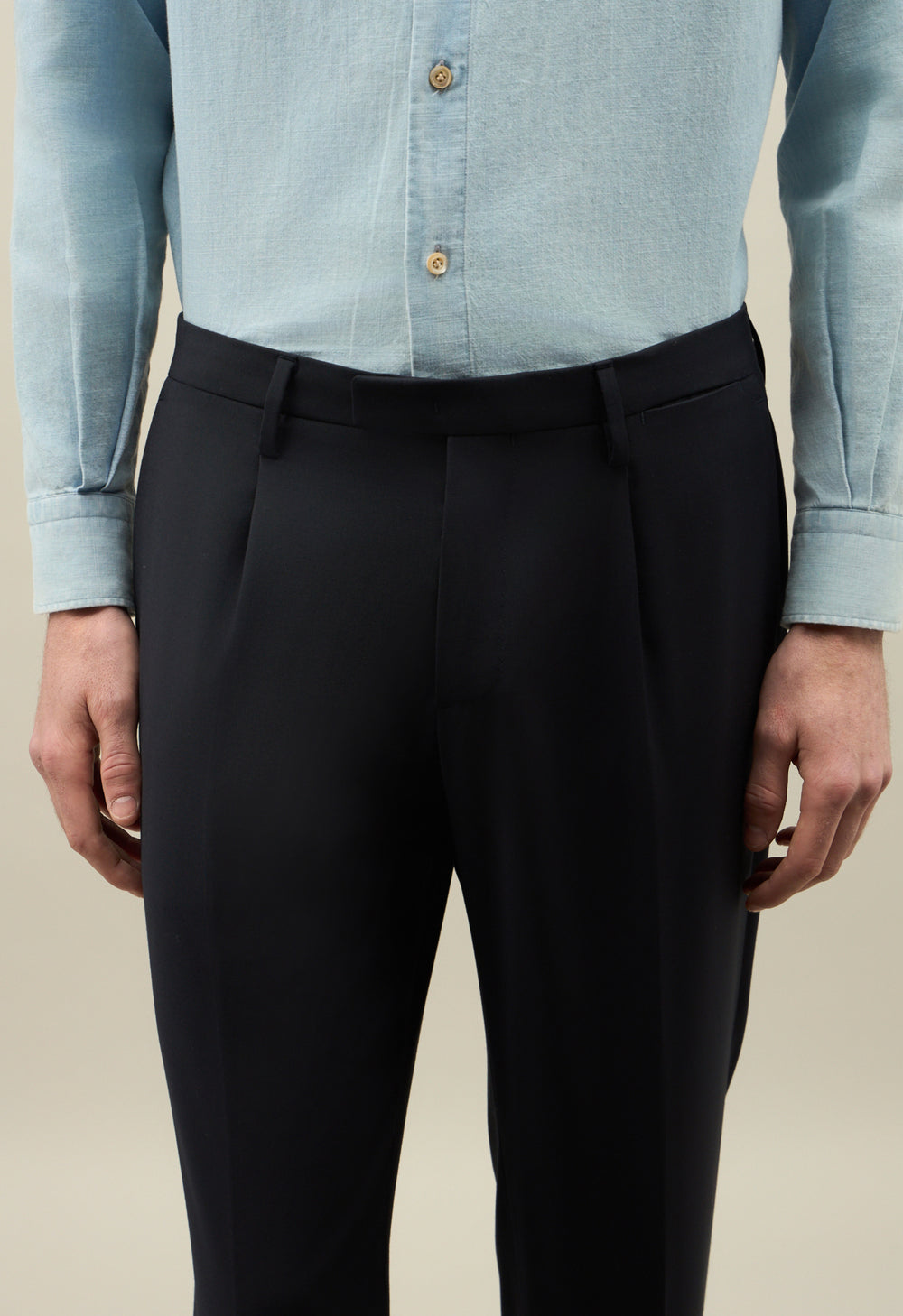 Wool Canva B-line Suit