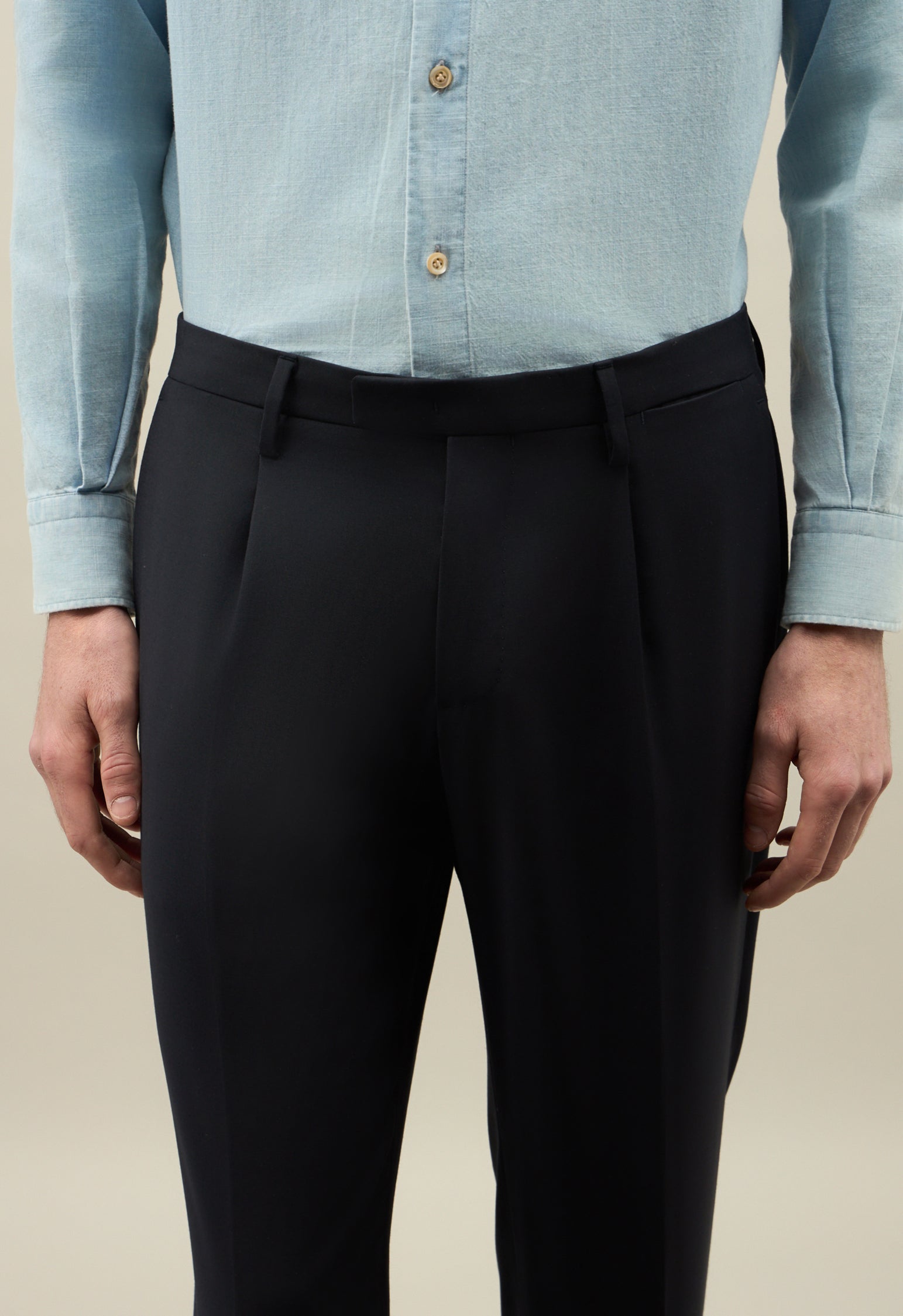 Wool Canva B-line Suit