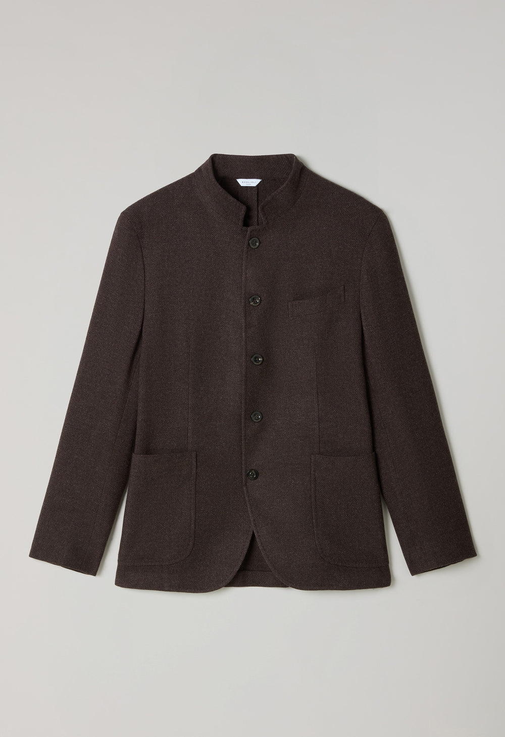 Brown Wool Cashmere soft Gassman Jacket