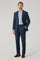 Abito K-Jacket in lana strutturata blu
