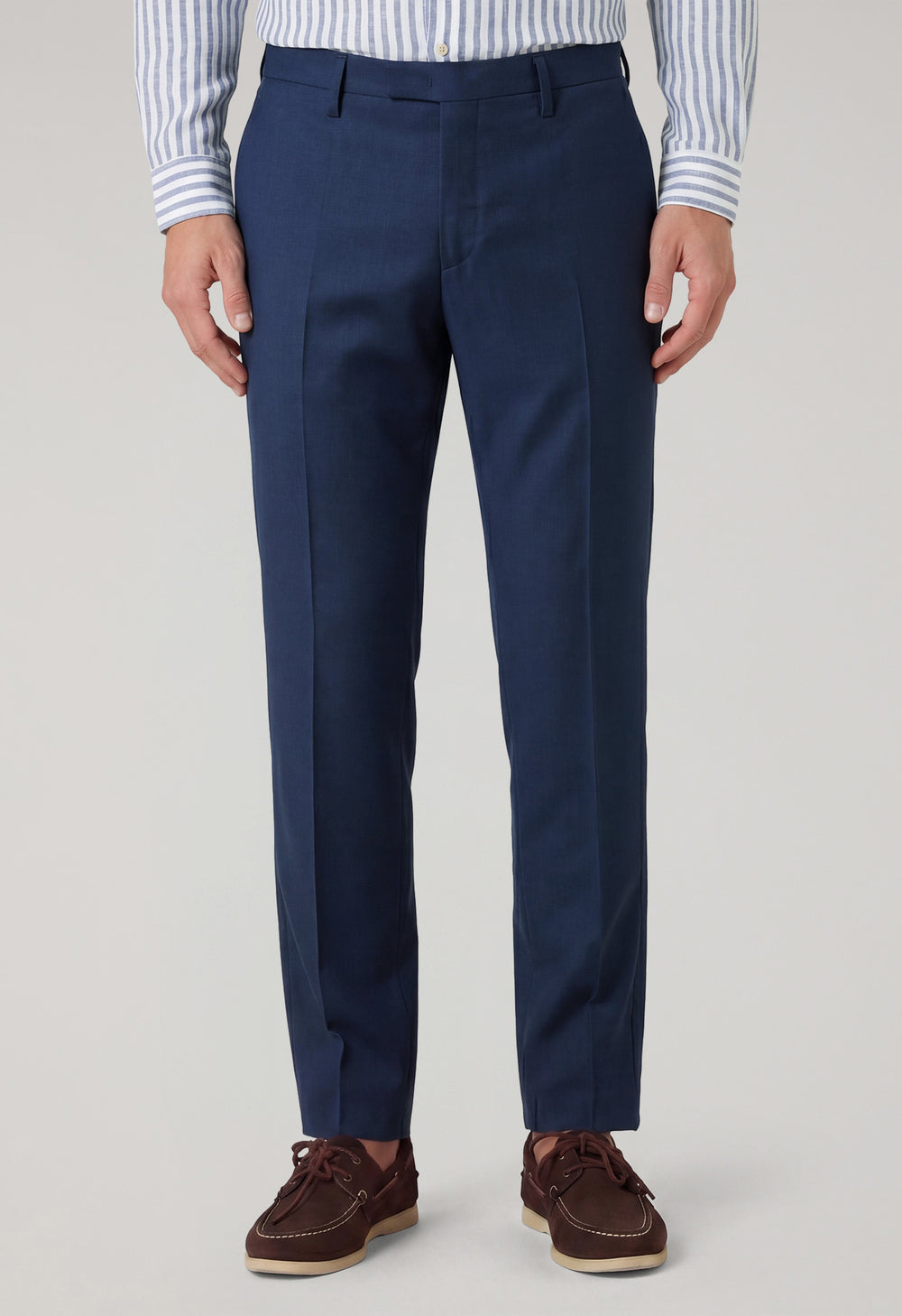 Abito K-Jacket in lana strutturata blu