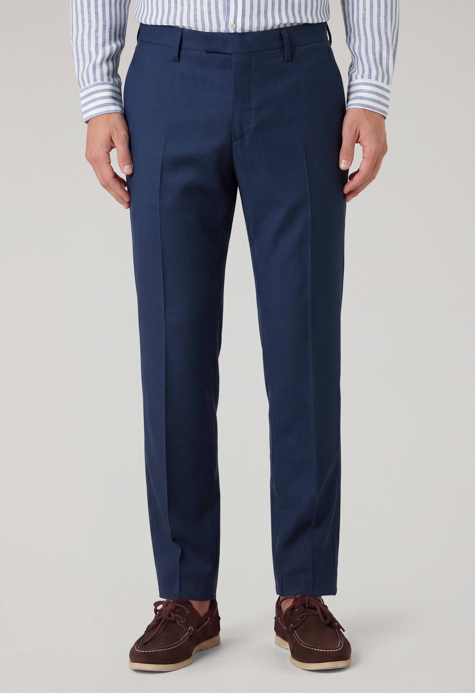Abito K-Jacket in lana strutturata blu