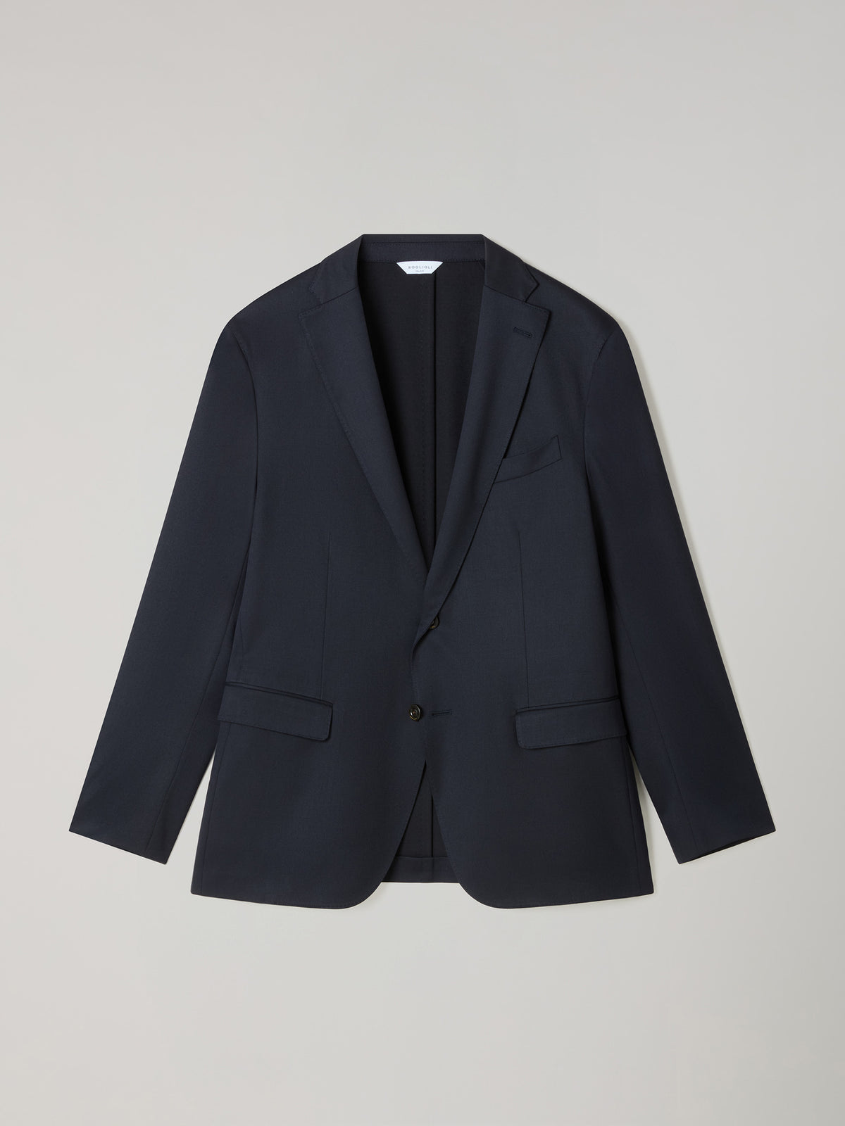 Dark Blue Stretch Wool K-Suit