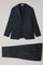 Dark Blue Stretch Wool K-Suit