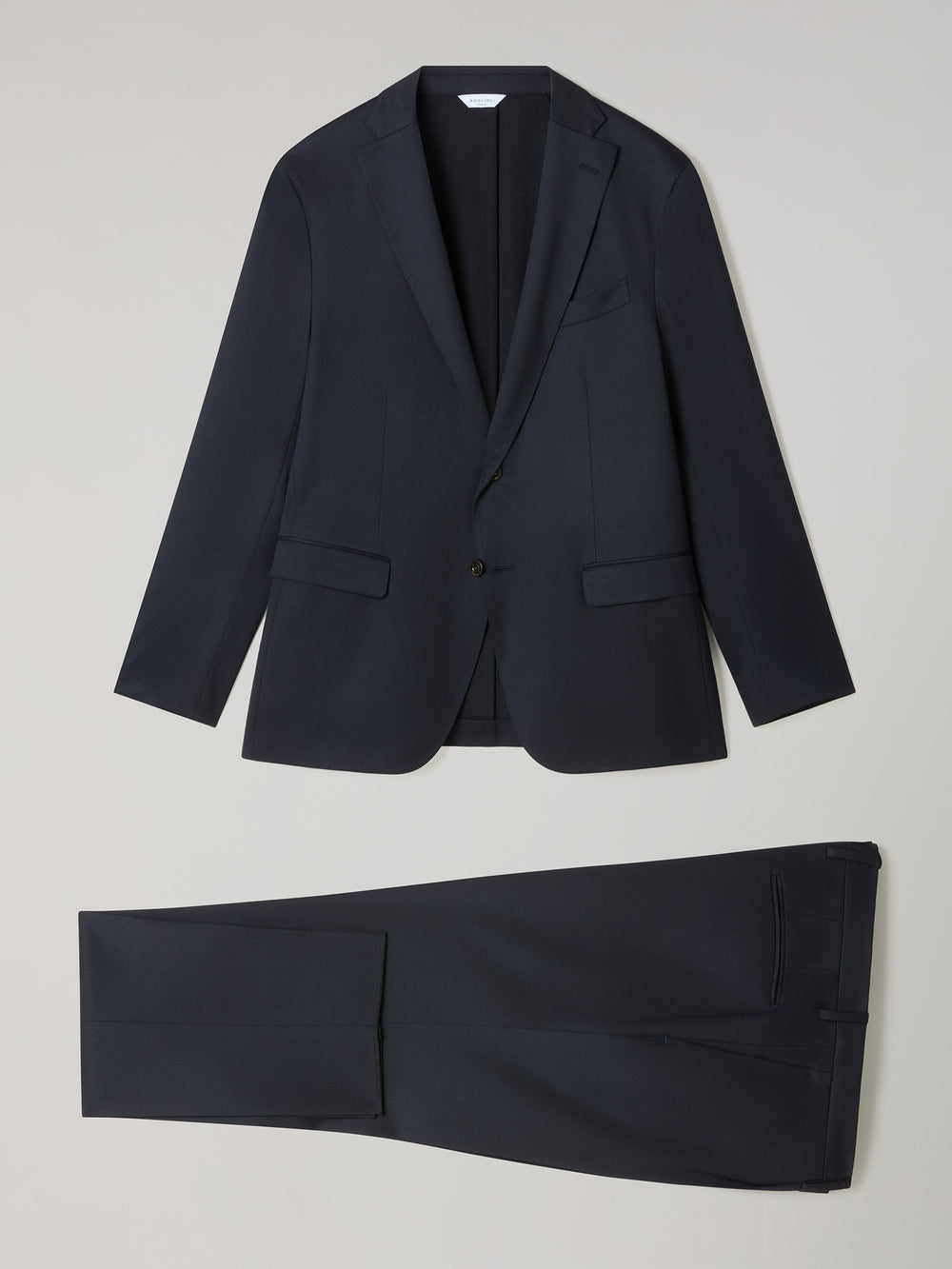 Dark Blue Stretch Wool K-Suit