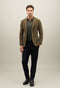 Khaki Knitted Jersey K-Jacket