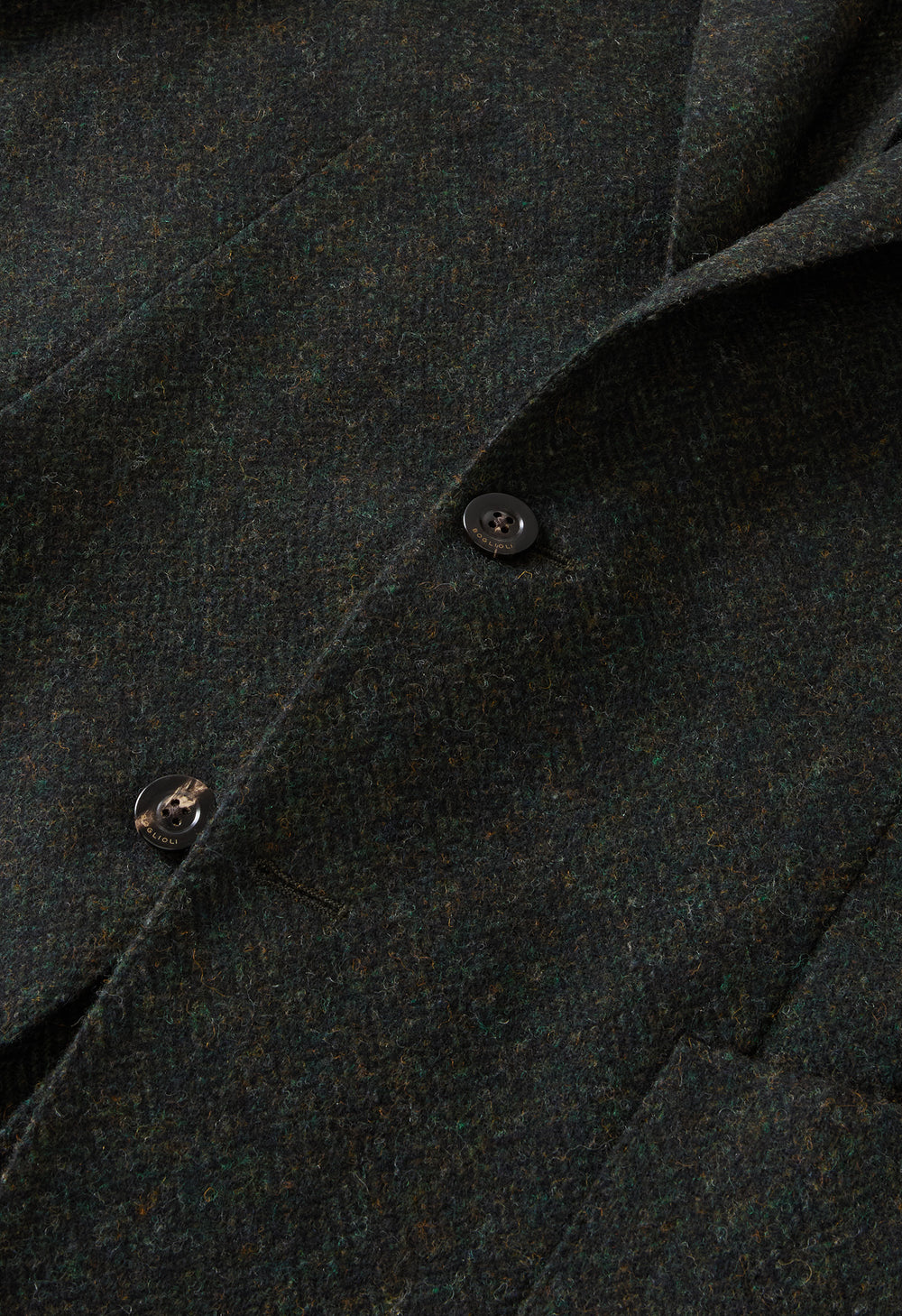 Green Shetland Chevron K-Jacket