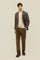 Brown Prince of Wales blend K-Jacket 