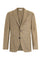 Beige Prince of Wales Wool blend K-Jacket