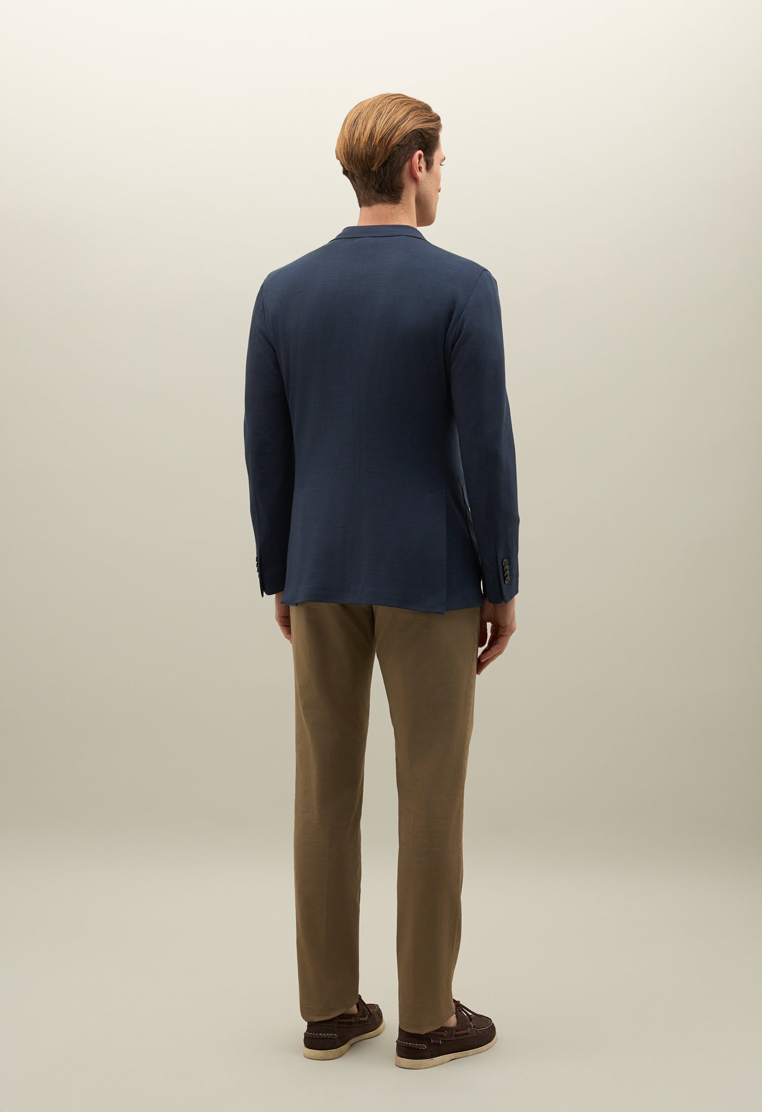 Blue Light Wool Jersey K-Jacket