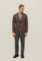 Green Garment Dyed Wool K-Jacket