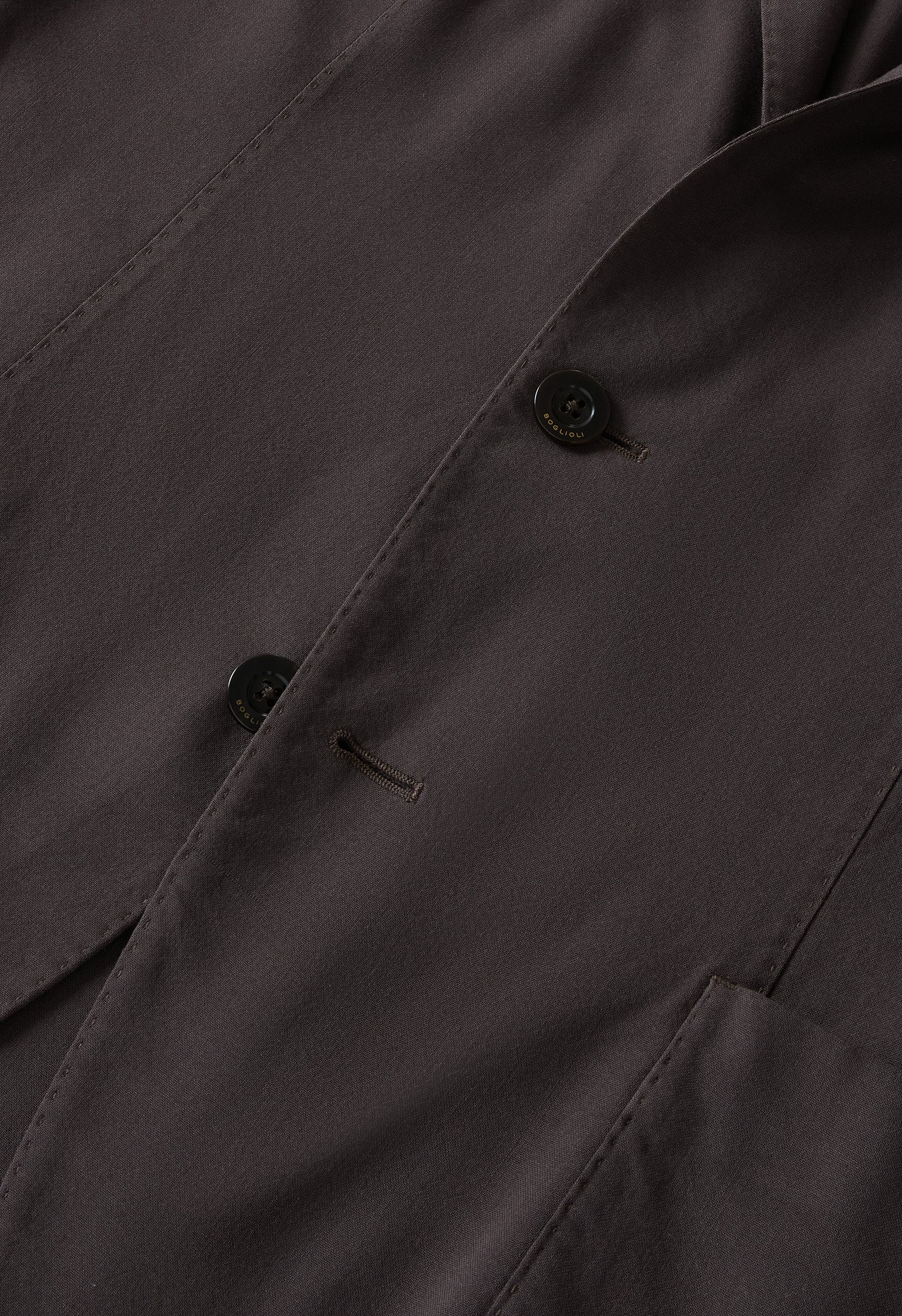 Brown High Performance wool K-Jacket | Boglioli® – BoglioliMilano