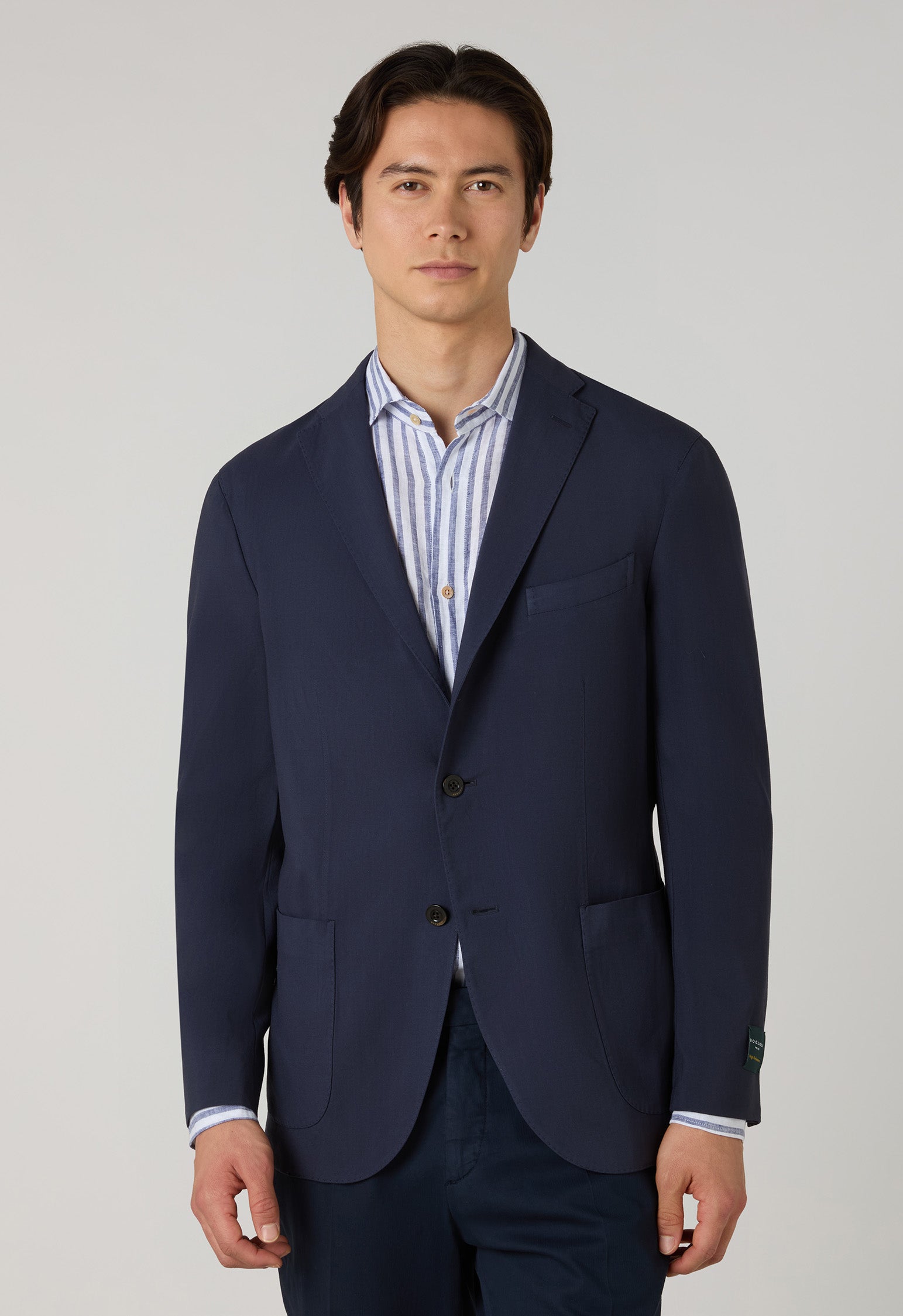 <美品>BOGLIOLI K.JACKET ネイビー ウール ジャケット 54 Blue High Performance wool K-Jacket | Boglioli® – BoglioliMilano