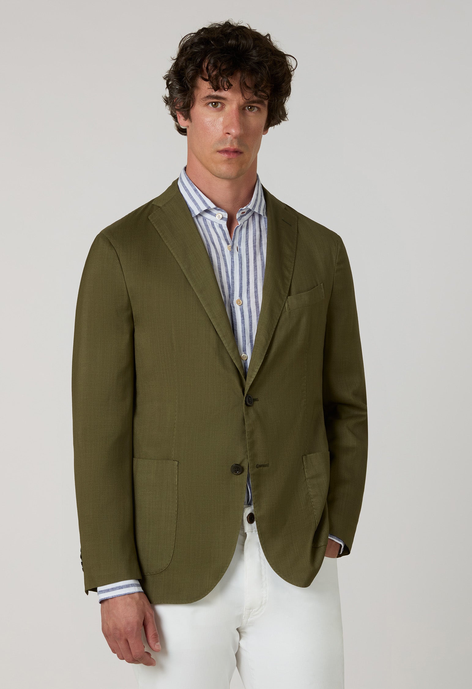 K-Jacket in lana ultralight e seta