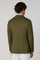 Green Ultralight Garment Dyed Wool Silk K-Jacket