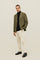 Green Garment Dyed Moleskin K-Jacket