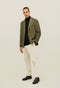 Dark Grey Garment Dyed Moleskin K-Jacket