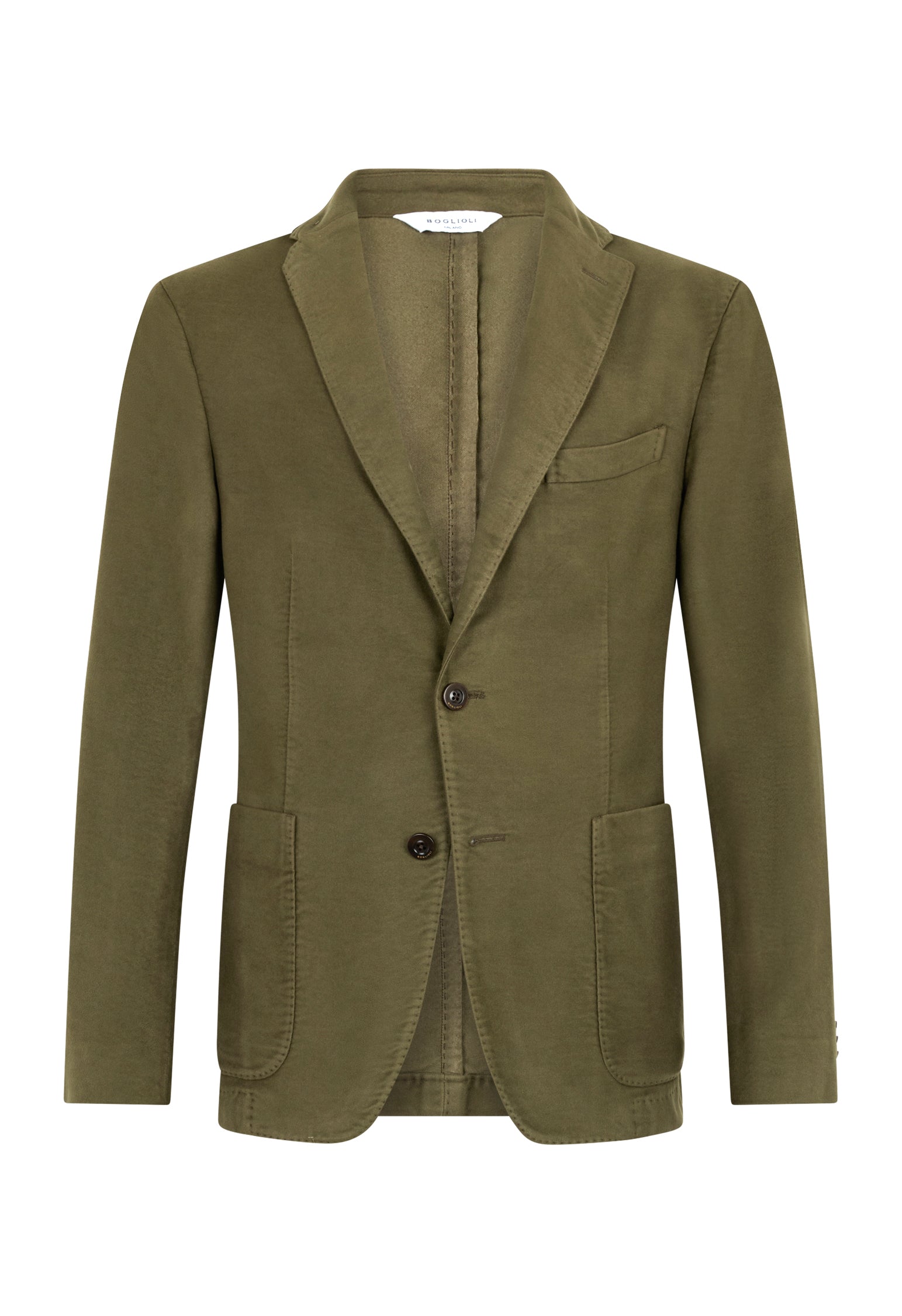 Green Garment Dyed Moleskin K-Jacket