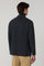 Dark Grey Garment Dyed Soft Cotton K-Jacket