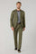 Abito K-Suit in cotone e tencell verde