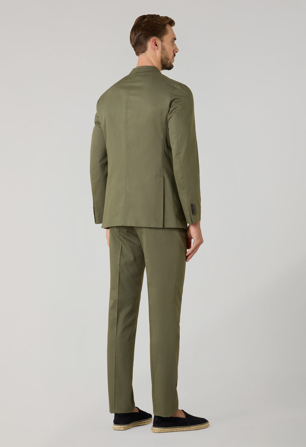 Abito K-Suit in cotone e tencell verde