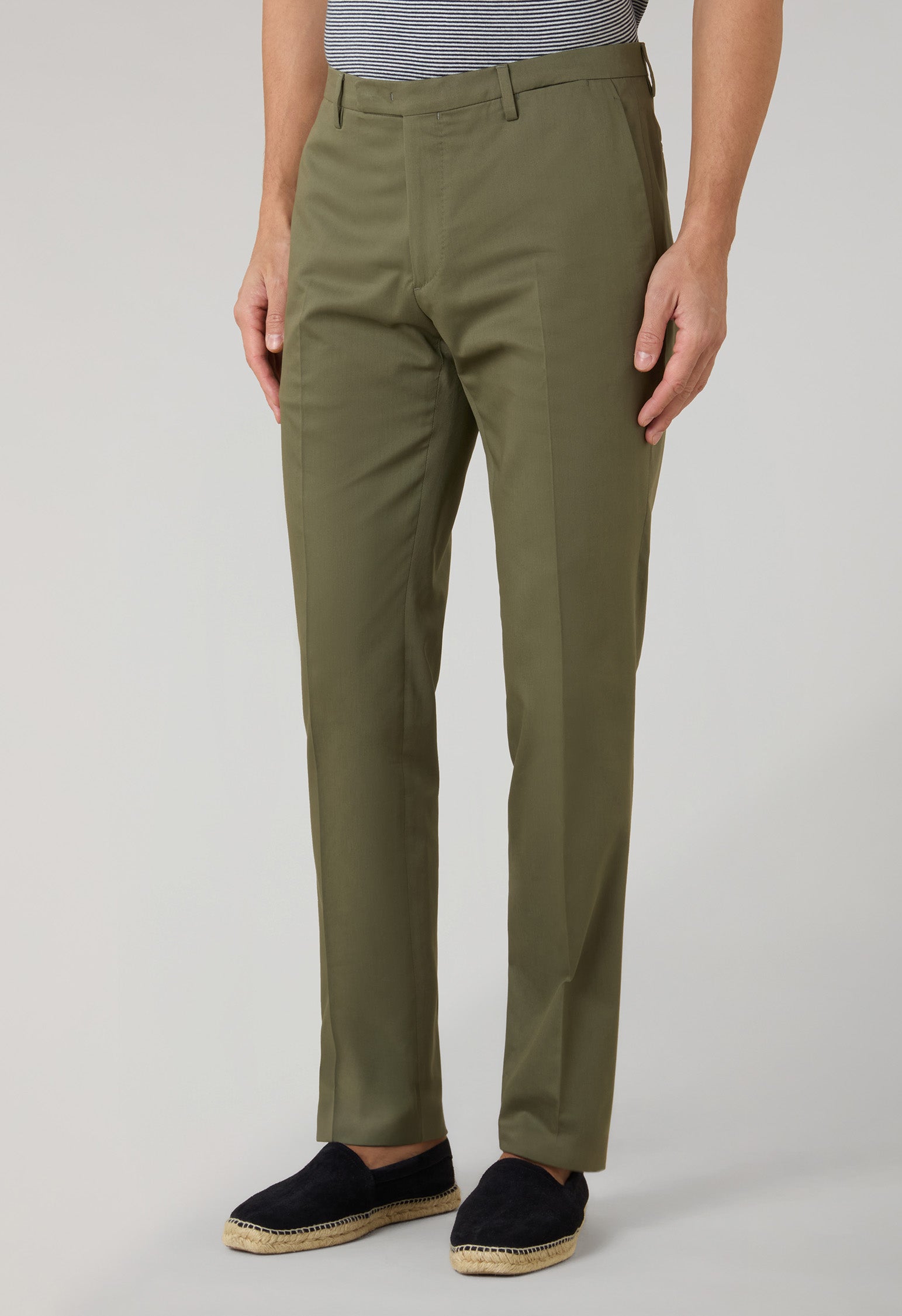 Abito K-Suit in cotone e tencell verde