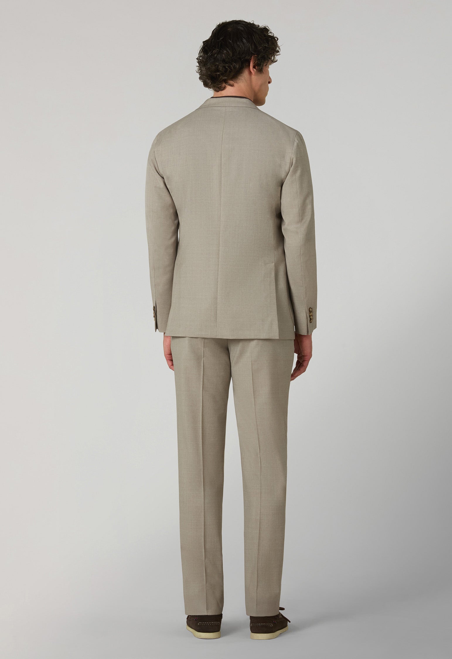 Abito K-Jacket in lana estiva beige