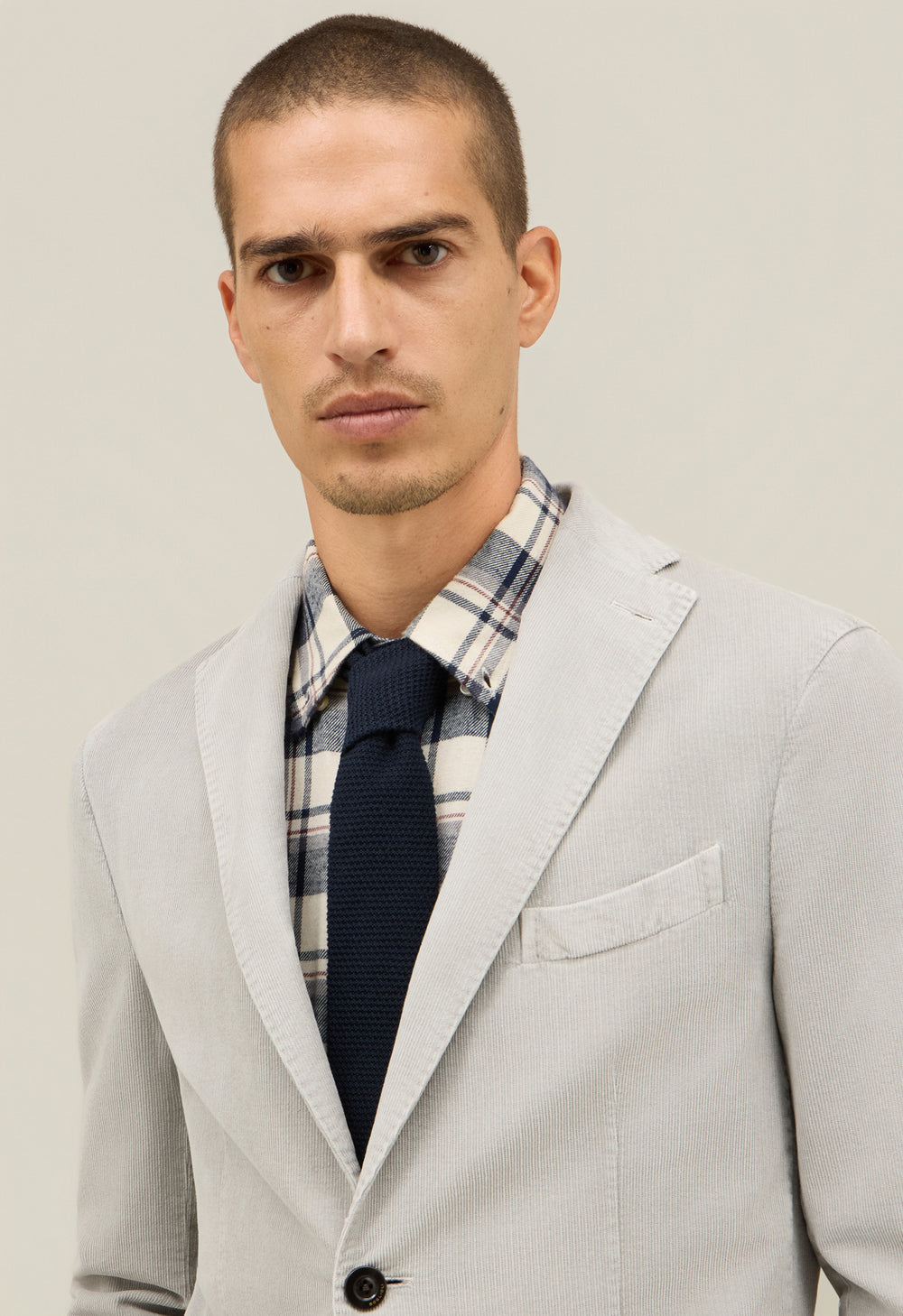 Abito K-Jacket in velluto a costine ghiaccio