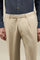 Abito K-Jacket in cotone tinto in capo beige