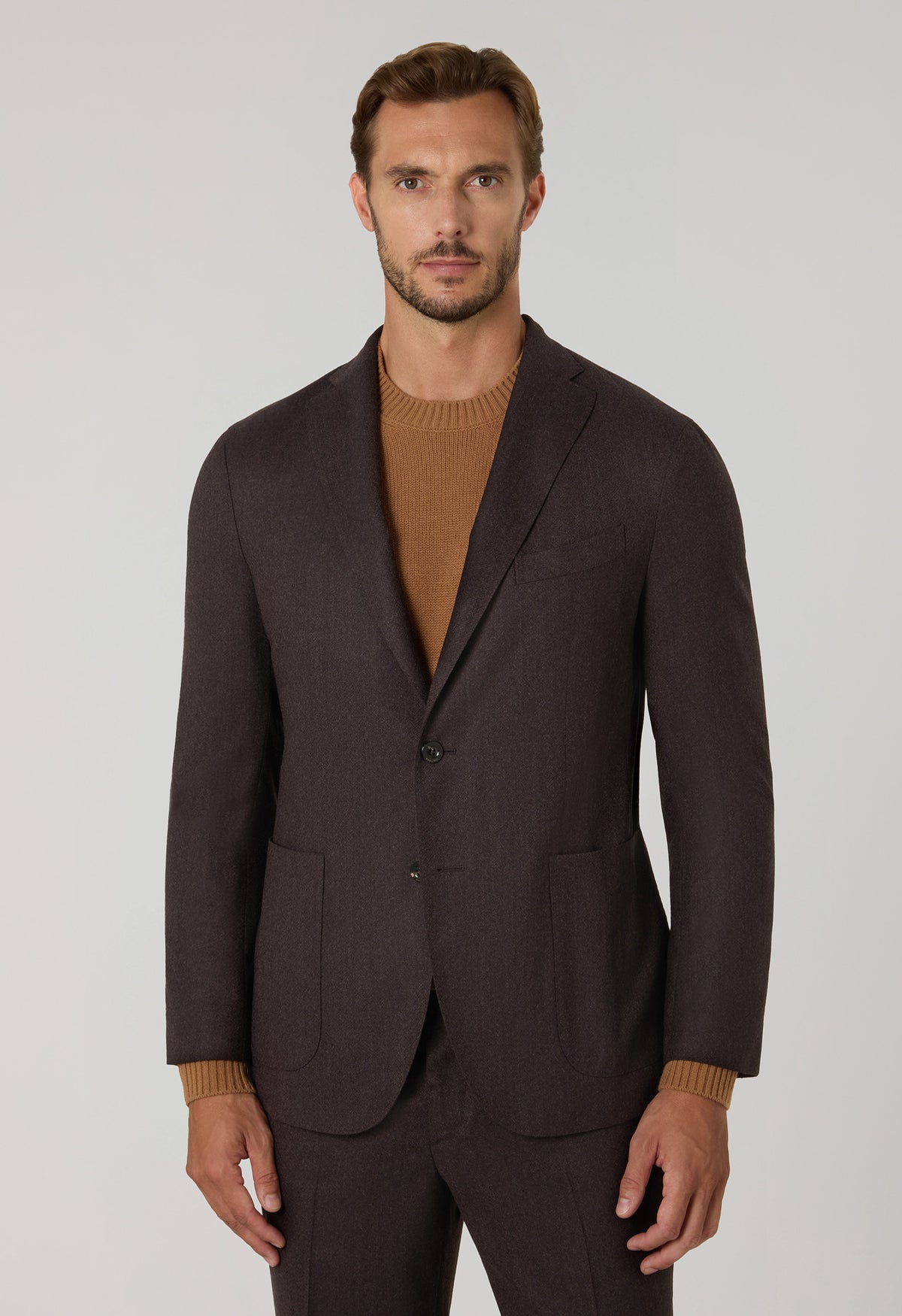 Brown Superlight Flannel K-Suit