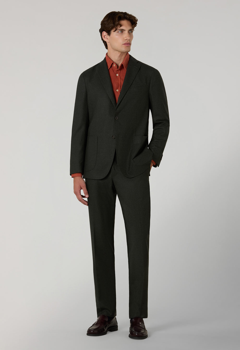 Green Light Flannel K-Suit