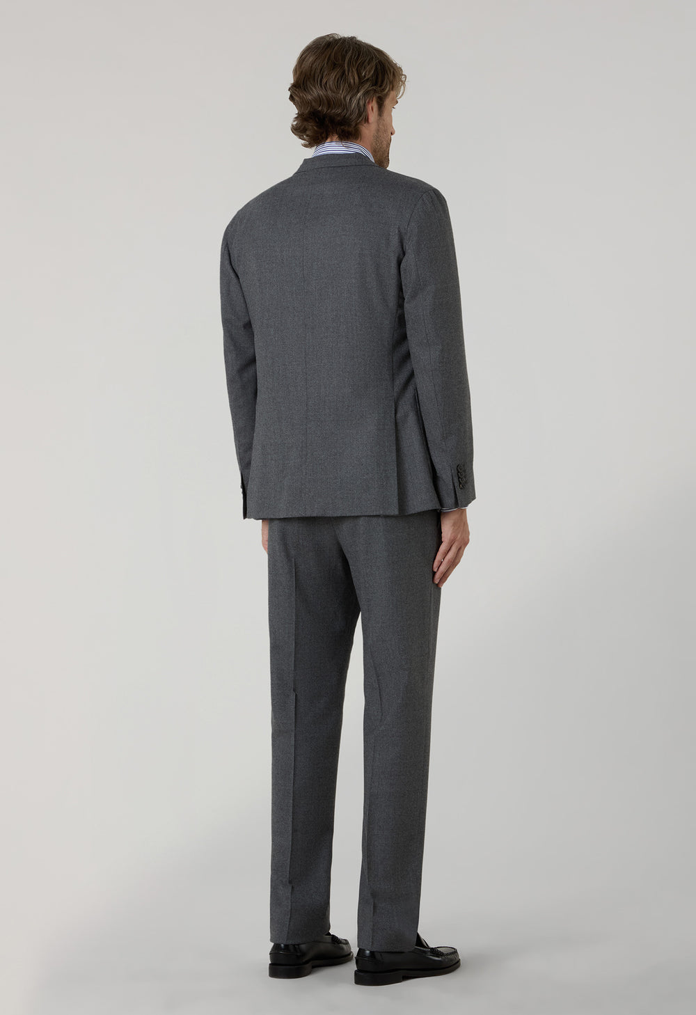Grey Superlight Flannel K-Suit