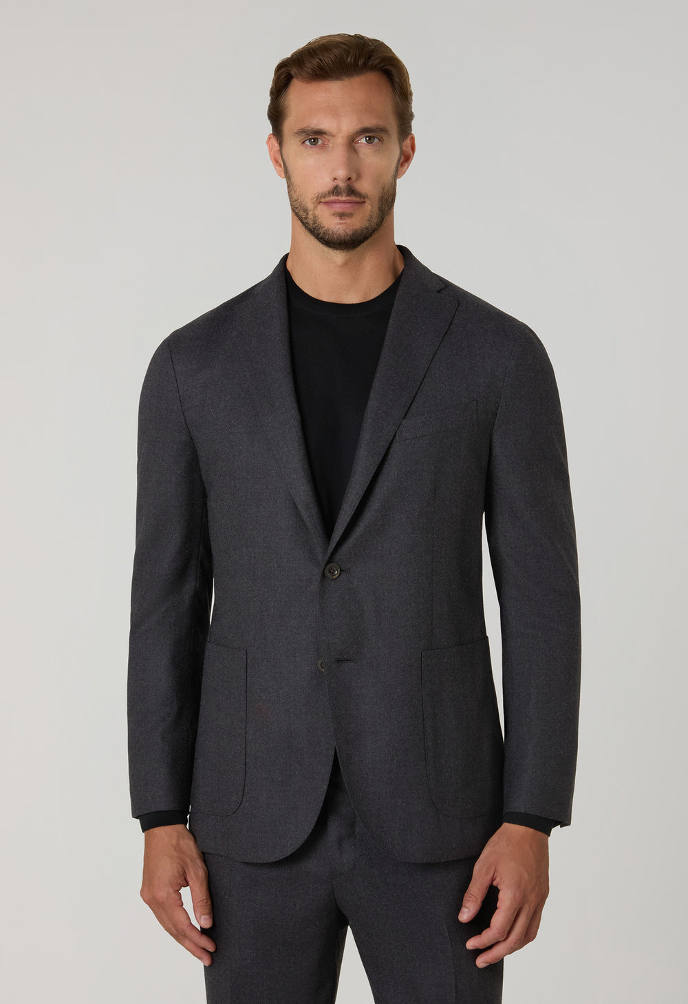 Grey Light Flannel K-Suit