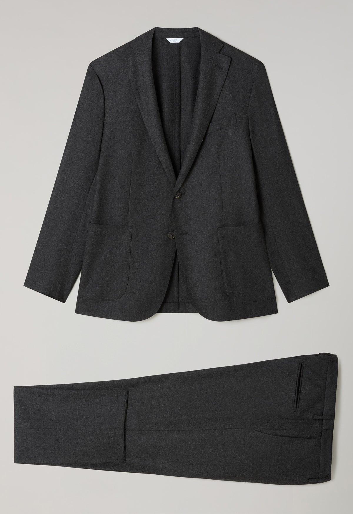Grey Light Flannel K-Suit