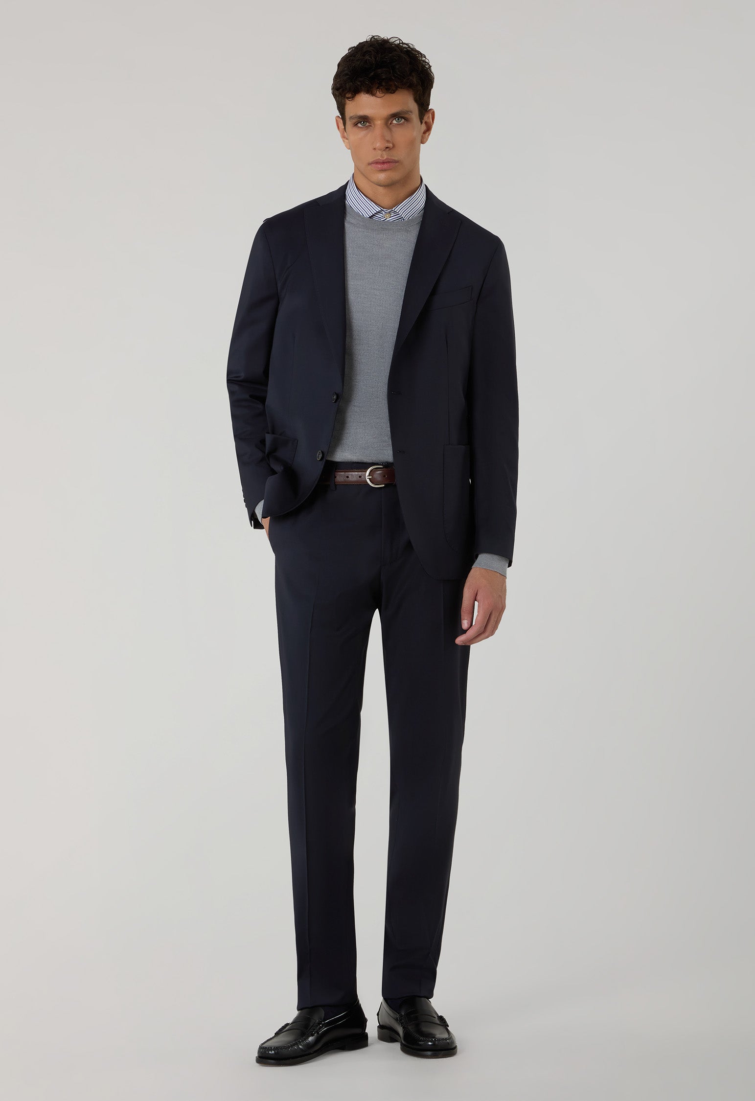 Blue Light stretch Wool K-Suit