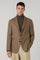 Beige Wool Hopsack K-Jacket